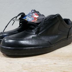 NWT! THOROGOOD Men's Code 3 Oxford Shoes (13M) Black *Vibram Soles 