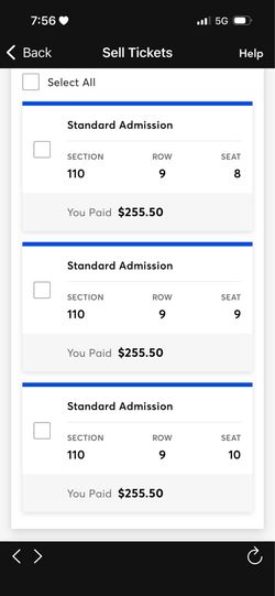 3 MCR Concert tickets