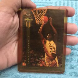 1992 Shaquill O Neal Four Sport Card