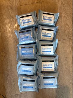 Neutrogena Makeup Remover Facial Cleanser Womens Personal Care Bundle Lot of 10