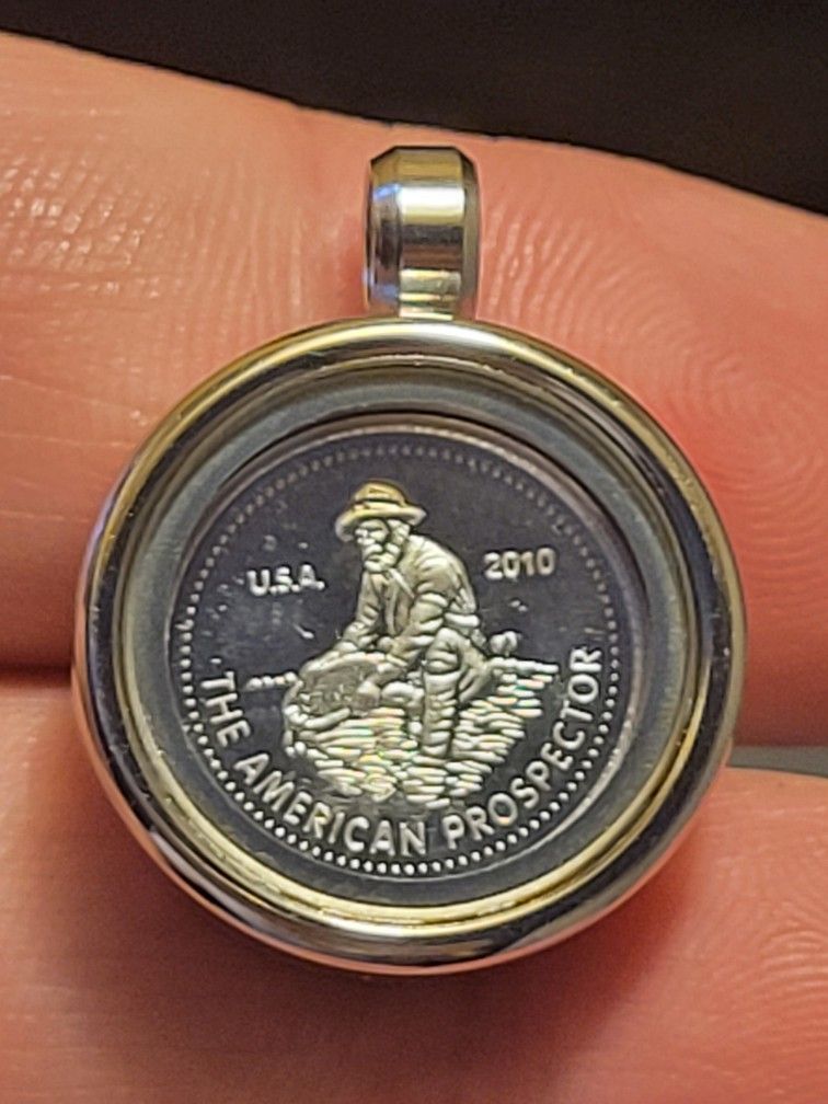 .999 Fine Silver Wearable Investment Grade Round Silver .8" Unisex Reversible 