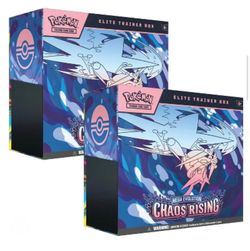 Pokemon Chaos Rising ETBs