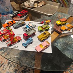Vintage Hotwheels Redline/Lesney Matchbox/Tootsie Car Lot 1(contact info removed) RARE MODELS GOOD CONDITION