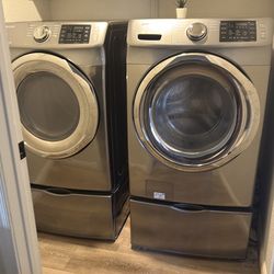 Washer and dryer