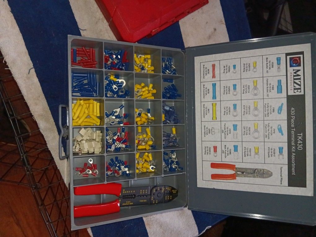 Electrician And And Jon With Wire Kit