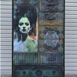 Chifferobe Dresser Armoire Bride Of Frankenstein Custom Design 