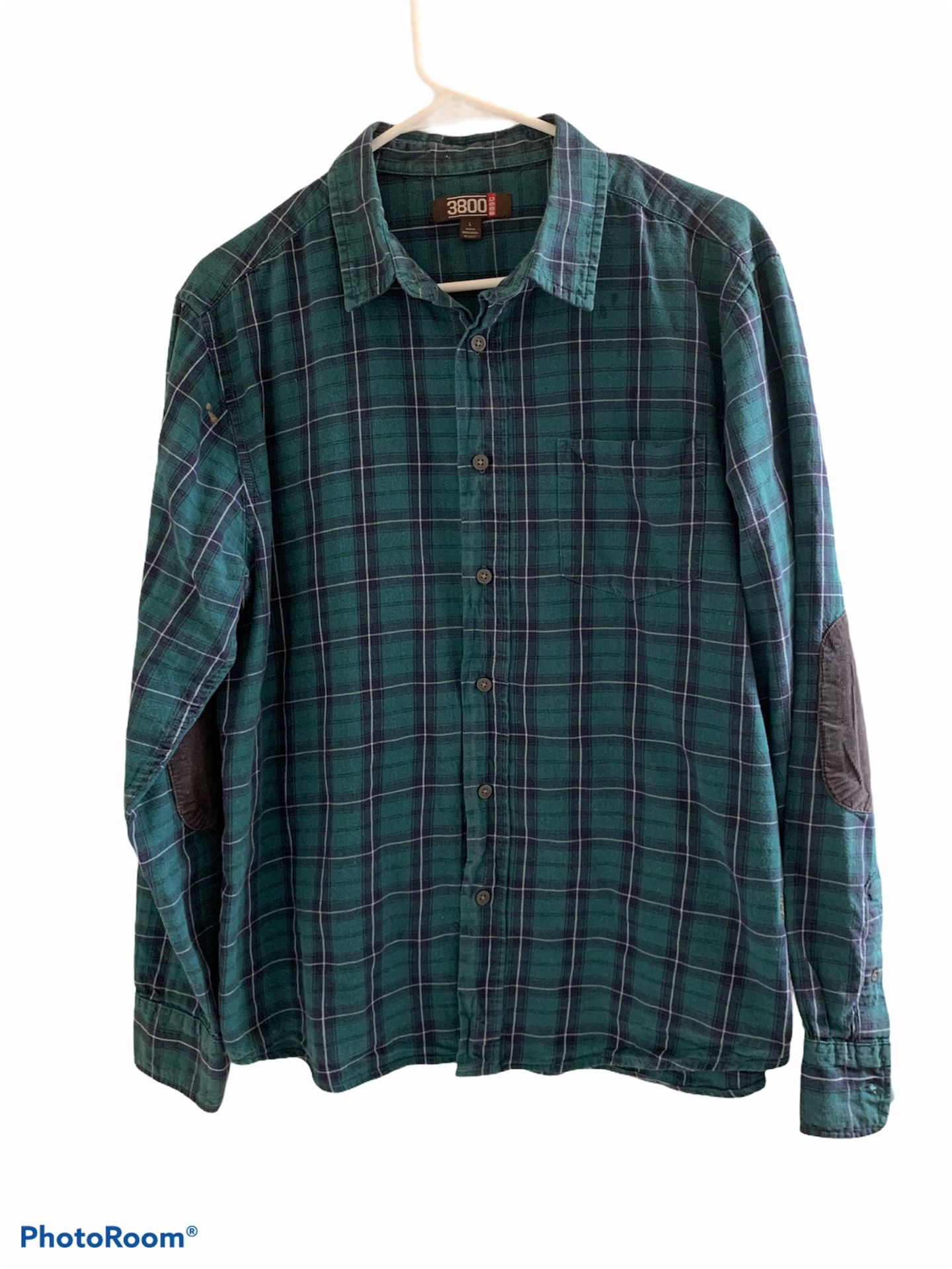 3800 Plaid Button Up Shirt