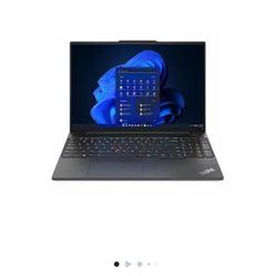 Lenovo - ThinkPad E16 Gen 1 16" Laptop - i7-1355U with 16GB Memory - 512GB SSD - Black