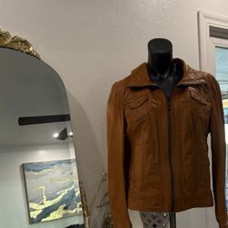 XL Women Leather Jacket 