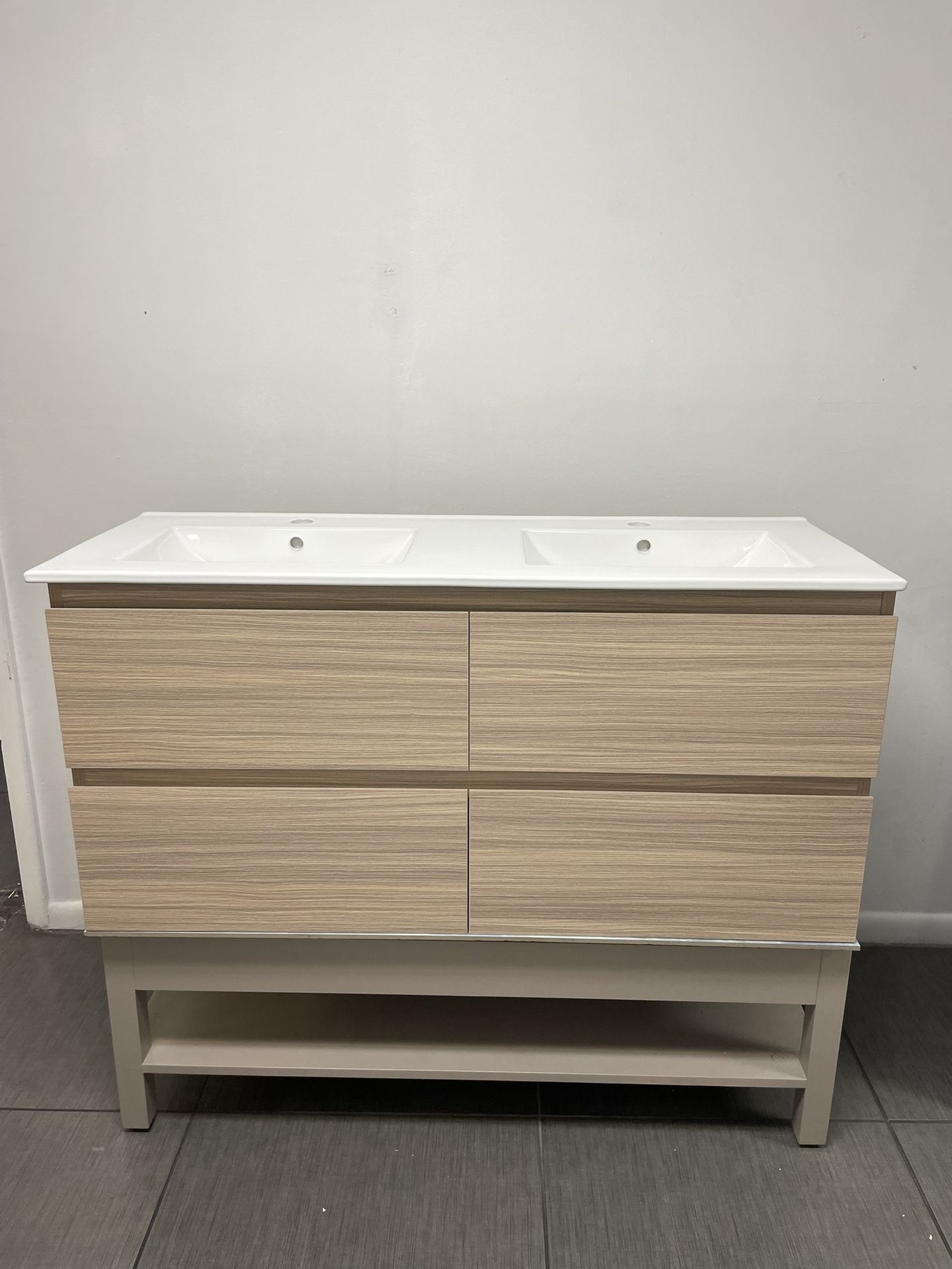 END OF YEAR SALE ~ Modern Floating Bathroom Vanity - 48 inches