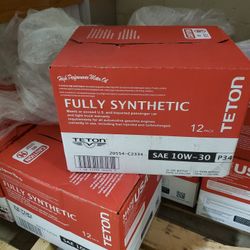 Special Price Synthetic Motor Oil Case 12QT High Quality Available 