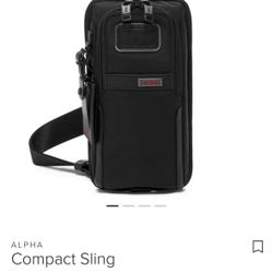 TUMI ALPHA COMPACT SLING 