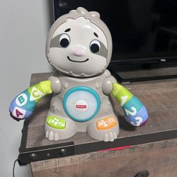 Fisher-Price Linkimals Smooth Moves Sloth Baby Electronic Learning Toy with Lights & Music
