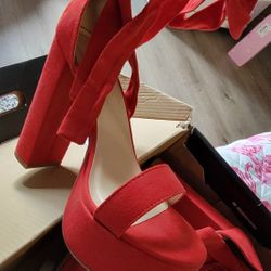 Fashion Nova Hight Heels Red 