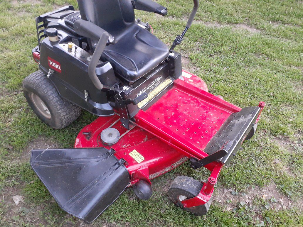 Toro 50" zero turn riding mower ,runs cuts great ,delivery available