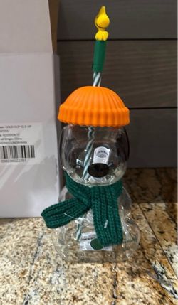Snoopy glass cup