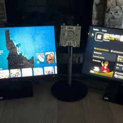2 new gaming monitor- Asus, 105 for everything ,great deal !