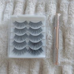 Lashes And Lash Adhesive