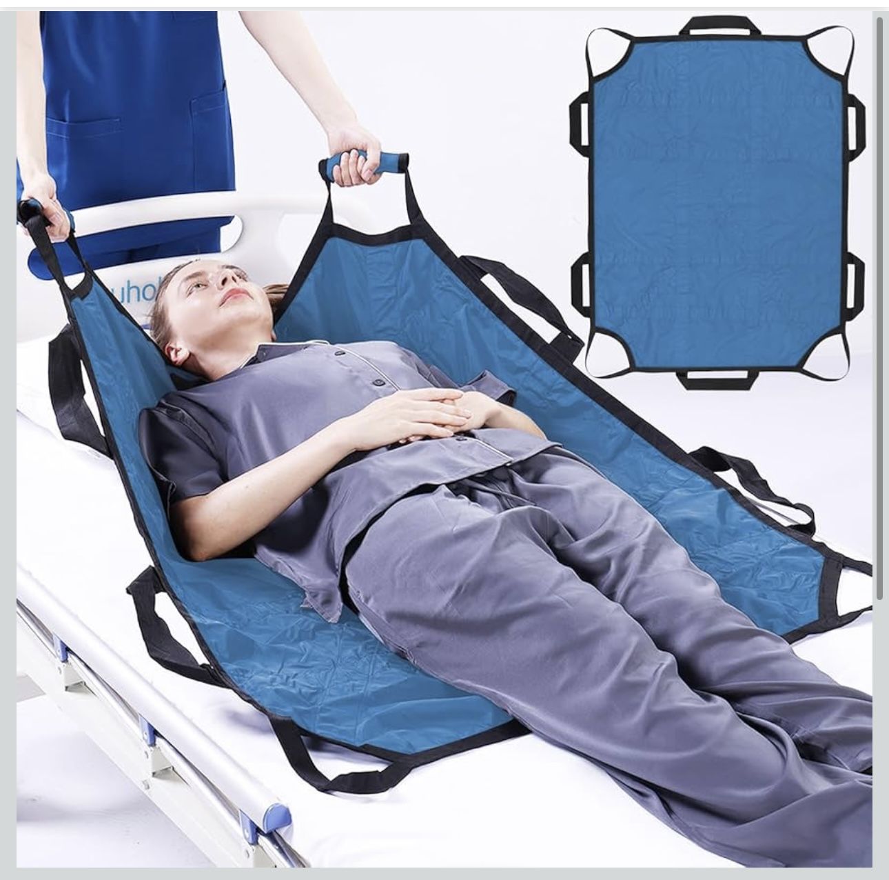 Positioning Bed Pad With Handles