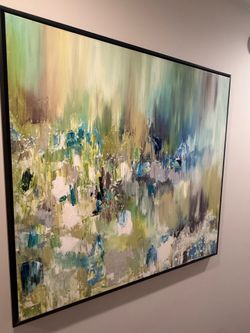 Stunning huge abstract painting