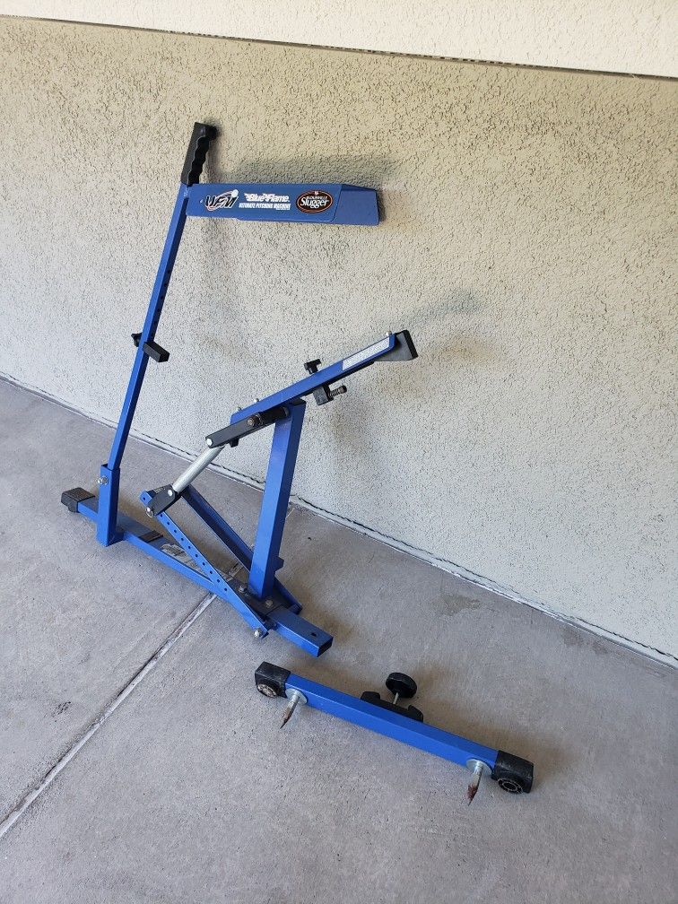 Blue Flame Pitching Machine 