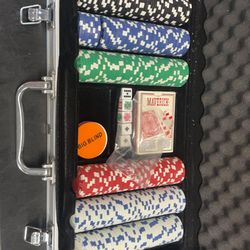 Incomplete poker set