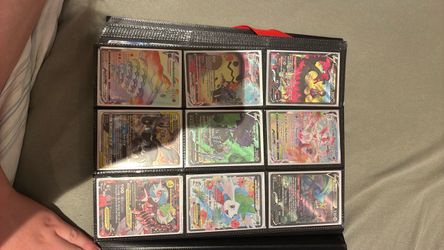 Pokémon cards for sale! Whole binder!Rainbow Rares, Full Arts, Alt arts, Golds, and other rare cards!