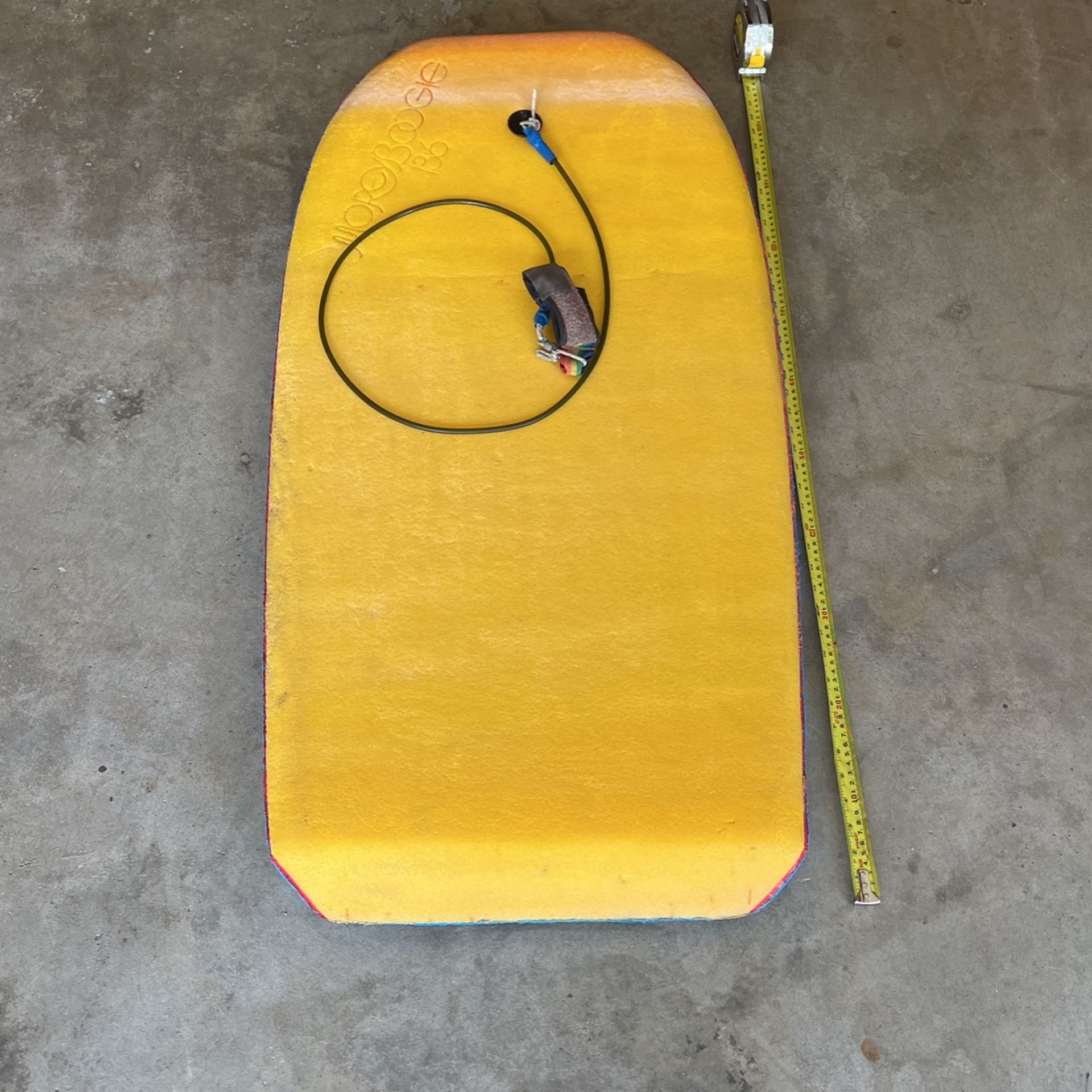 vintage Morey 136 Boogie Boards bodyboards Original Leash And Plugs