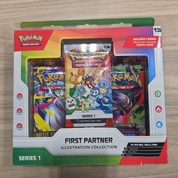 Pokemon First Partner Illustration Collection Series 1 Trading Cards