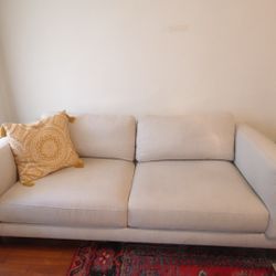 Tan Beige Couch Loveseat