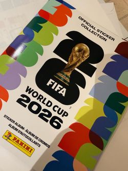 Original Panini FIFA Sticker Album