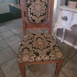 Beautiful Ornate Antique Chair 