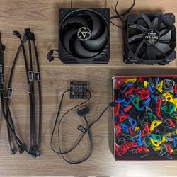 PC Case Fan Components