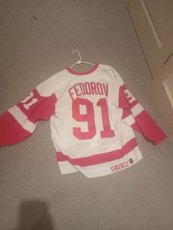Fedorov Autograph NHL Jersey 