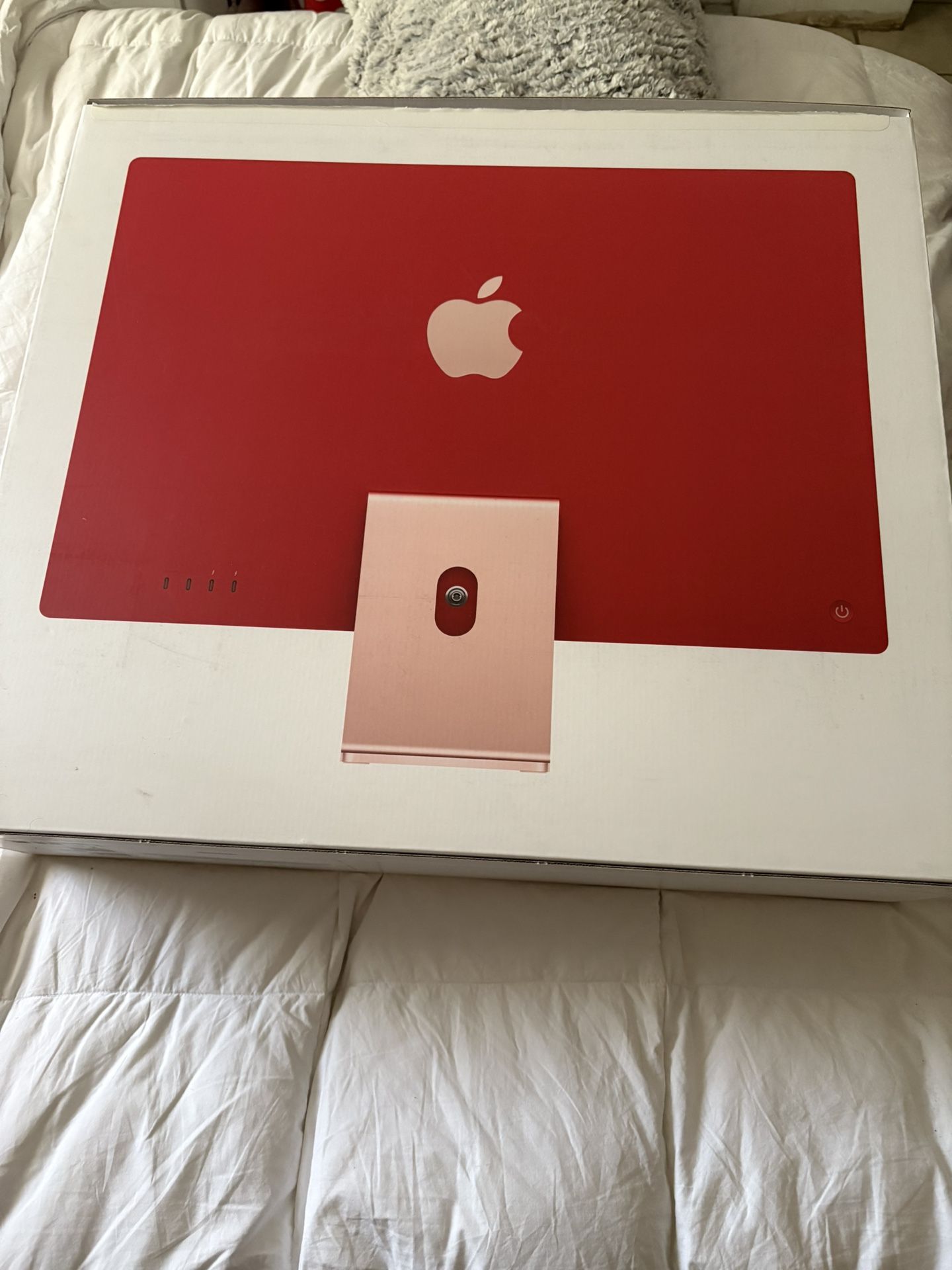 Apple - iMac 24-inch All-in-One - M4 chip - Built for Apple Intelligence - 8 Core CPU - 8 Core GPU - 16GB Memory - 256GB SSD - Pink