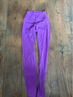 Lululemon Align Leggings, 0, Purple