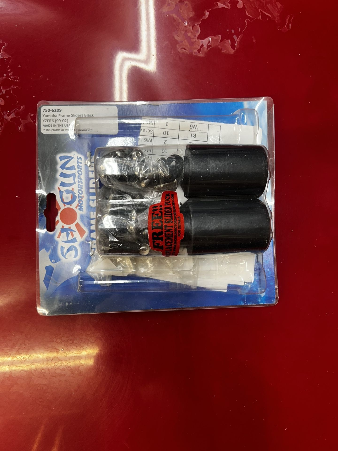Shogun Motorsports Frame Sliders
