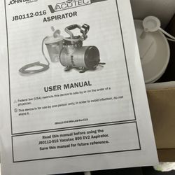 vacutec aspirator (suction machine)