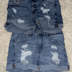 Girls Junior Aeropostale Shorts 