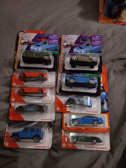 Matchbox,Maisto Fresh Metal Die-Cast Cars Lot of 10
