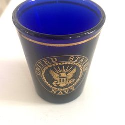 UNITED STATES NAVY SHOT GLASS / NEW