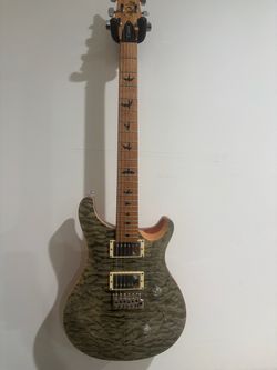 PRS SE Custom 24 – Trampas Green – USA 57/08 Pickups & Locking Tuners
