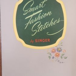 Singer Sewing Machine Stitches Booklet