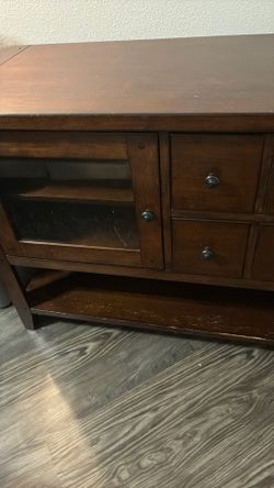 Wood Entertainment Center