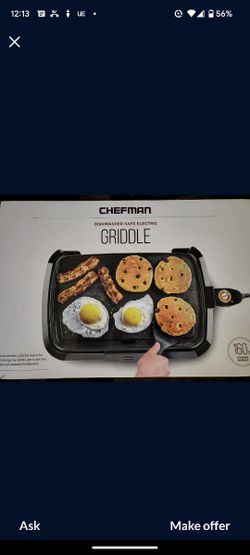 Chefman Griddle $25