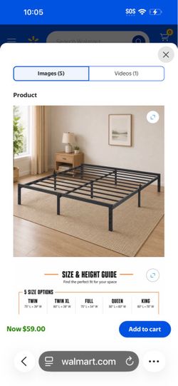 king size bed frame