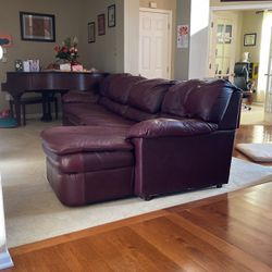 Couch With Chase Lounge And Recliner