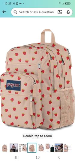 JanSport Laptop Backpack XL  Strawberry Shower