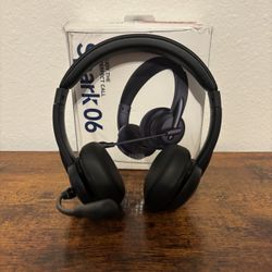 Black Masajoy Spark 06 Wireless Gaming Headset With Microphone Bluetooth V5.3