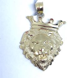 10Kt Yellow Gold Lion Pendant 3.84g 200226/37
